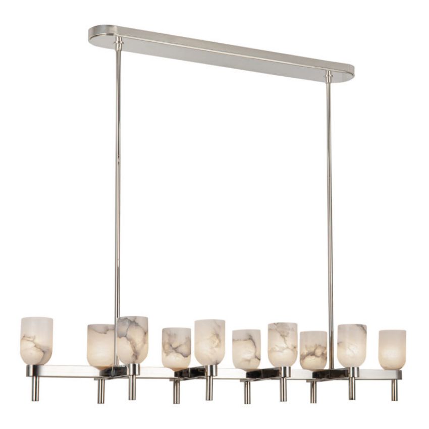 Harmonie Linear Chandelier 52"-Chandelier-Jecanoli