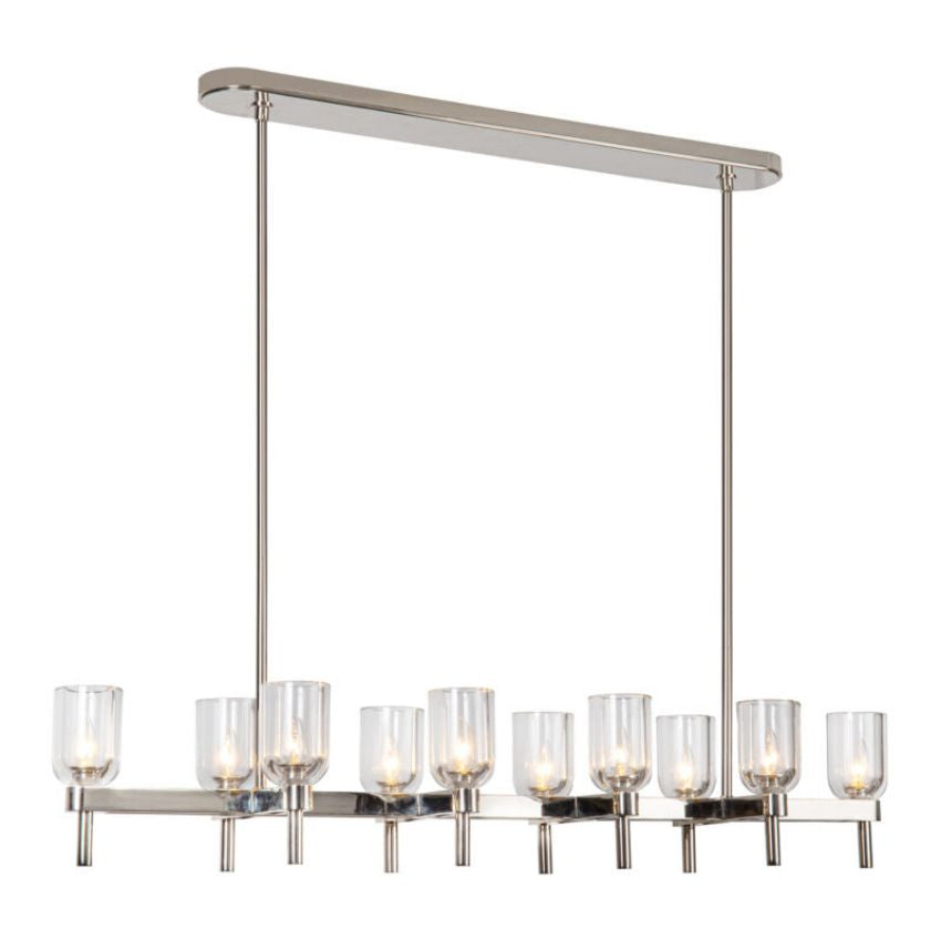 Harmonie Linear Chandelier 52"-Chandelier-Jecanoli