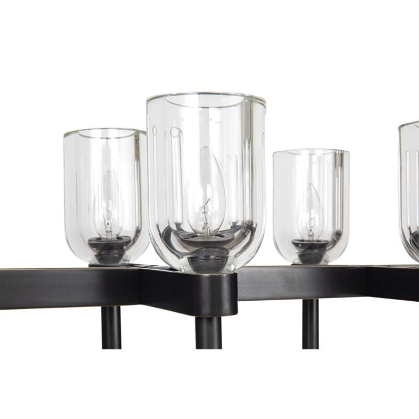 Harmonie Linear Chandelier 52"-Chandelier-Jecanoli