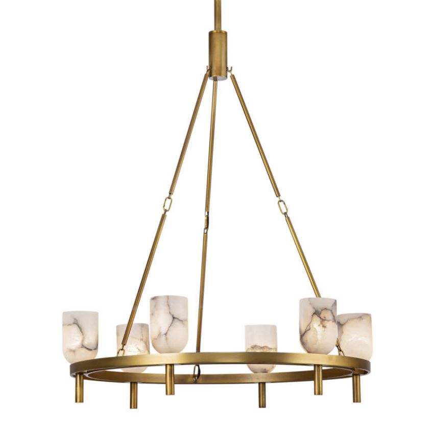 Harmonie Round Chandelier 32"-Chandelier-Jecanoli