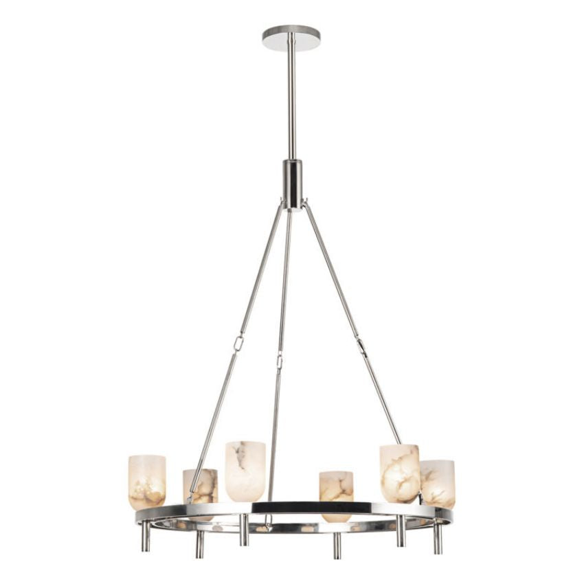 Harmonie Round Chandelier 32"-Chandelier-Jecanoli