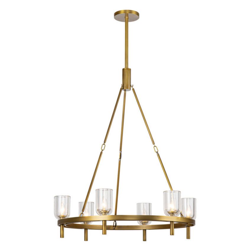 Harmonie Round Chandelier 32"-Chandelier-Jecanoli