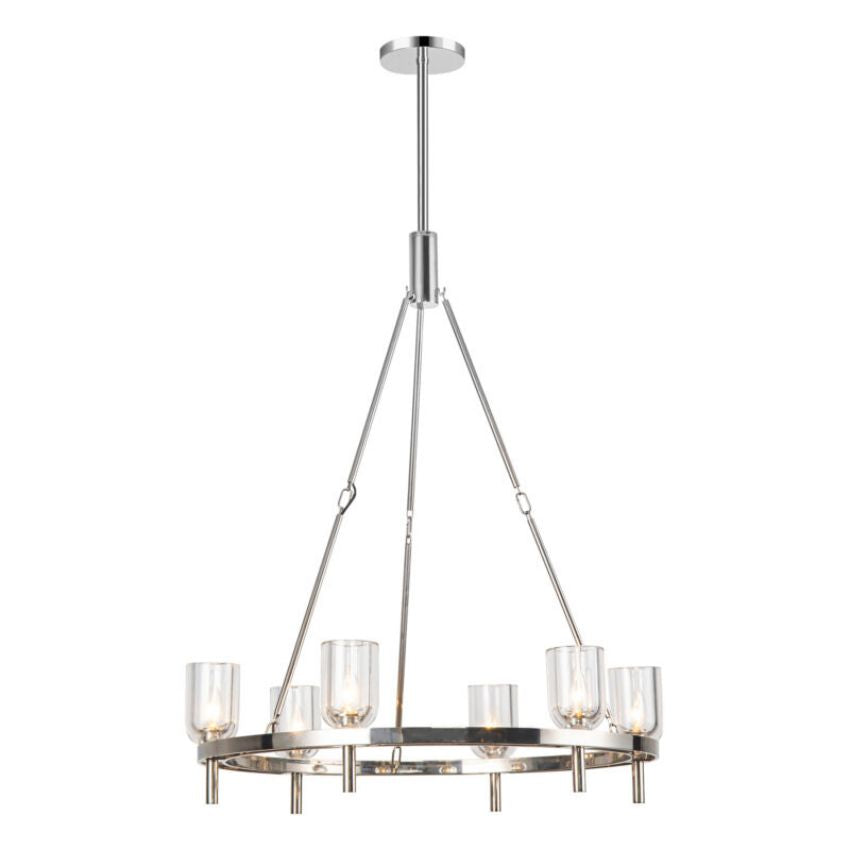 Harmonie Round Chandelier 32"-Chandelier-Jecanoli