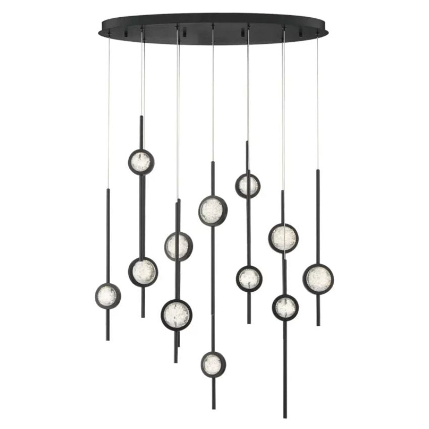 Issac Oval Chandelier-chandeliers for dining room,chandeliers for stairways,chandeliers for foyer,chandeliers for bedrooms,chandeliers for kitchen,chandeliers for living room-Jecanoli