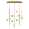 Issac Oval Chandelier-chandeliers for dining room,chandeliers for stairways,chandeliers for foyer,chandeliers for bedrooms,chandeliers for kitchen,chandeliers for living room-Jecanoli