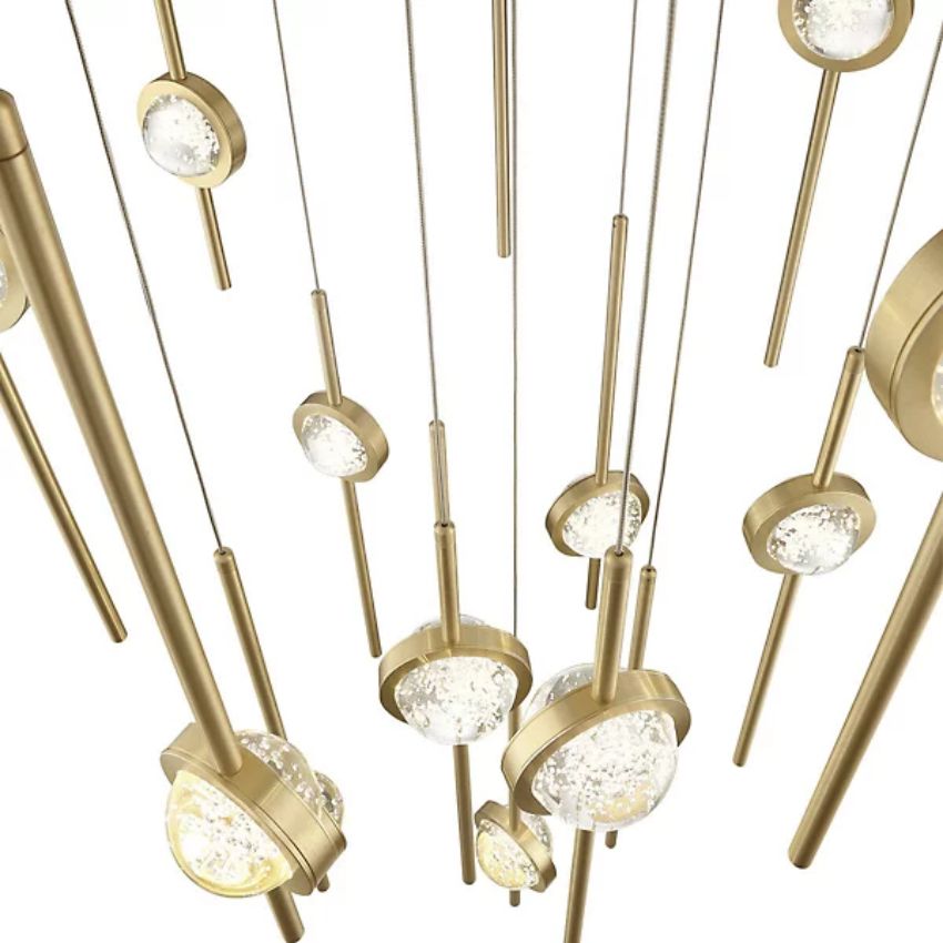 Issac Oval Chandelier-chandeliers for dining room,chandeliers for stairways,chandeliers for foyer,chandeliers for bedrooms,chandeliers for kitchen,chandeliers for living room-Jecanoli