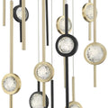 Issac Round Chandelier-chandeliers for dining room,chandeliers for stairways,chandeliers for foyer,chandeliers for bedrooms,chandeliers for kitchen,chandeliers for living room-Jecanoli