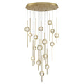 Issac Round Chandelier-chandeliers for dining room,chandeliers for stairways,chandeliers for foyer,chandeliers for bedrooms,chandeliers for kitchen,chandeliers for living room-Jecanoli