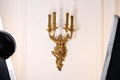 4 Lights European Retro Brass Wall Sconce Antique Angel Wall Lamp-壁灯-Jecanoli
