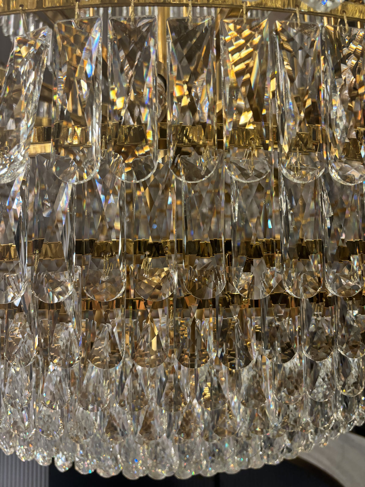 Traditional Large Empire Crystal Chandelier 59"W 98"H-大吊灯-Jecanoli