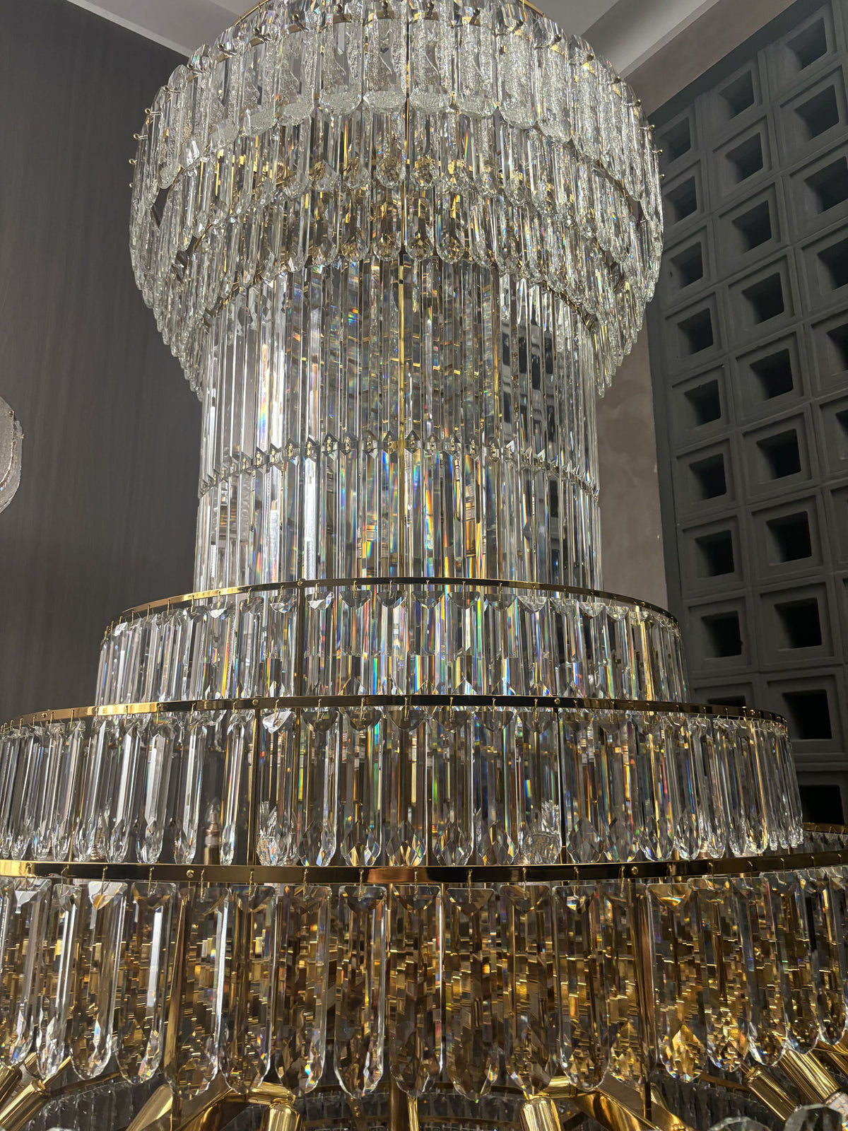 Traditional Large Empire Crystal Chandelier 59"W 98"H-大吊灯-Jecanoli
