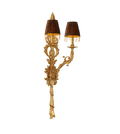 42 Inch Height 2 Lights European Style Brass Wall Sconce-壁灯-Jecanoli
