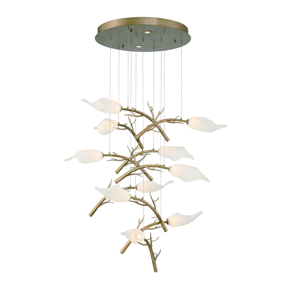Matera Integrated LED Grand Chandelier 10-Light-Jecanoli