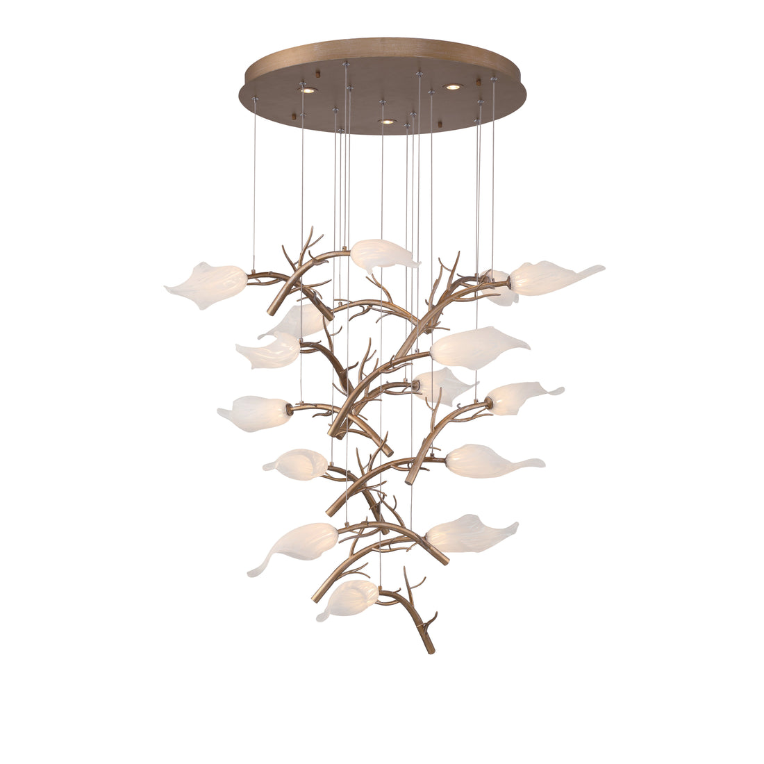 Matera Integrated LED Grand Chandelier 15-Light-Jecanoli