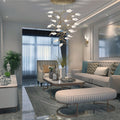 Matera Integrated LED Grand Chandelier 25-Light-Jecanoli