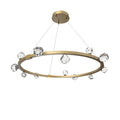 Julius Round Chandelier 40″-Chandelier-Jecanoli