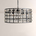 La Cage Round Chandelier-Chandelier-Jecanoli