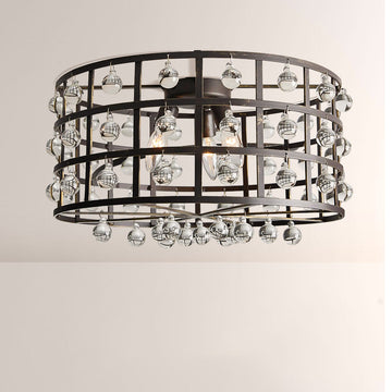 La Cage Flushmount-Flushmount-Jecanoli
