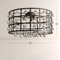 La Cage Flushmount-Flushmount-Jecanoli