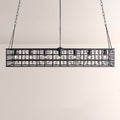 La Cage Rectangular Chandelier-Chandelier-Jecanoli