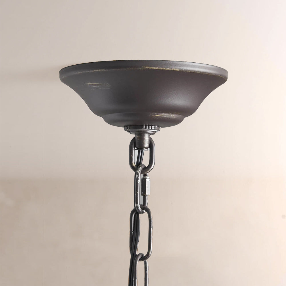 La Cage Round Chandelier-Chandelier-Jecanoli