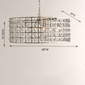 La Cage Round Chandelier-Chandelier-Jecanoli