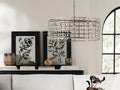 La Cage Round Chandelier-Chandelier-Jecanoli