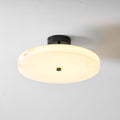 Luma Linen Drum Ceiling Light - Vakkerlight