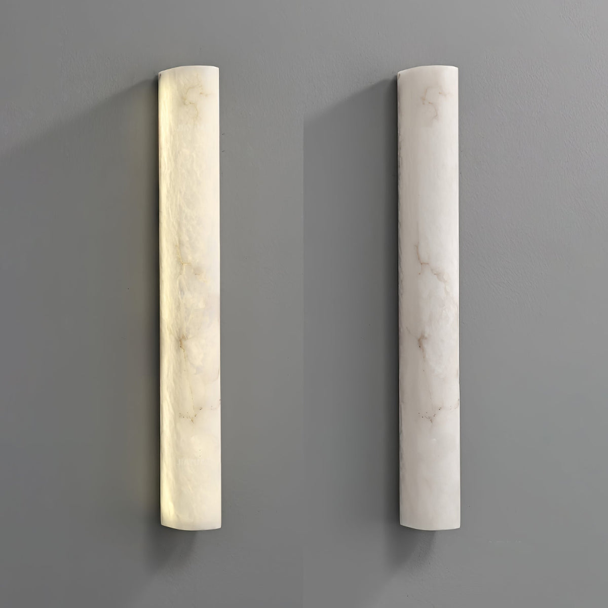 Luminara Alabaster Wall Sconce-Wall lamp-Jecanoli