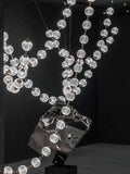 Strand Necklace Chandelier-Chandelier-Jecanoli