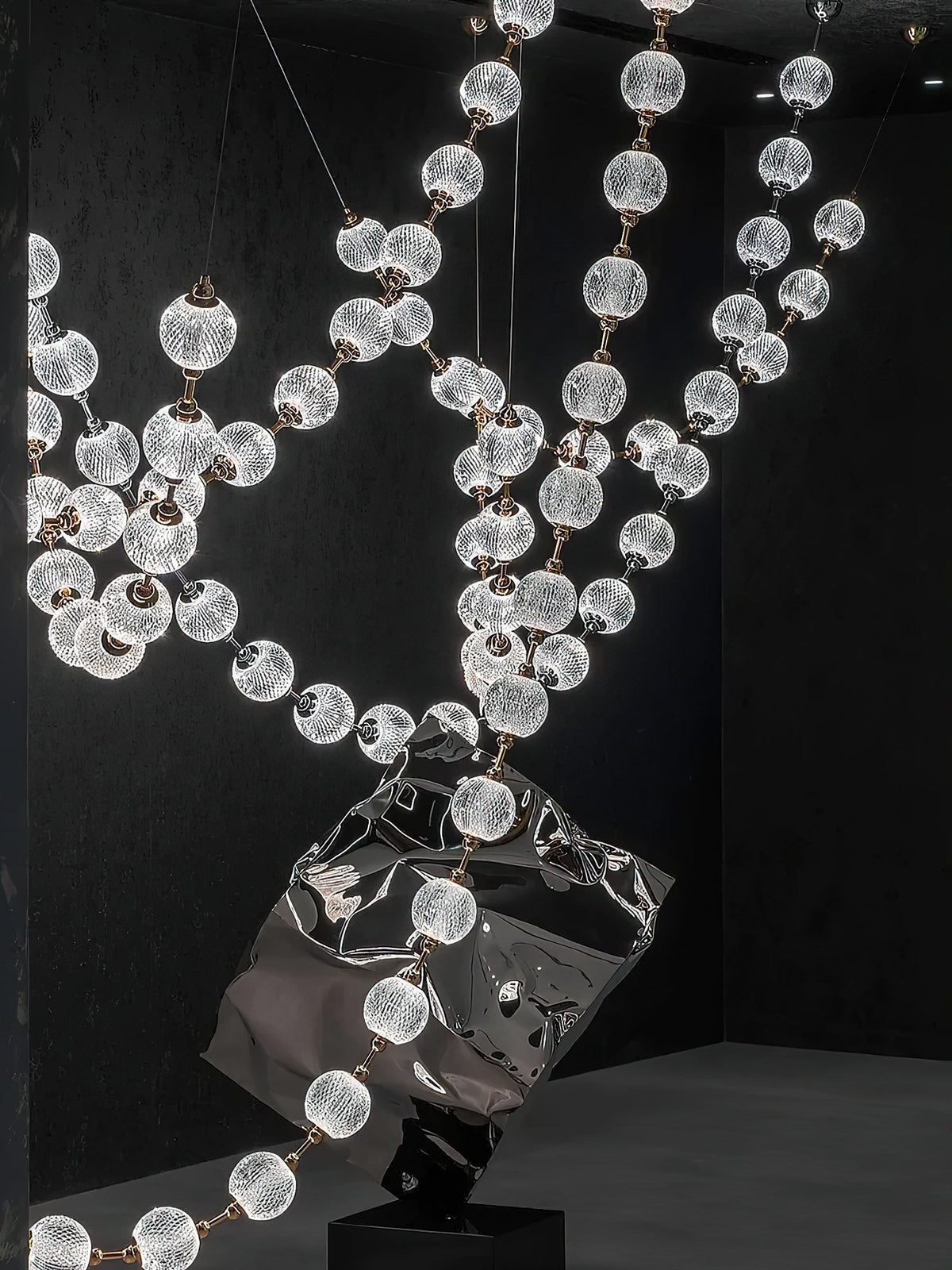 Strand Necklace Chandelier-Chandelier-Jecanoli