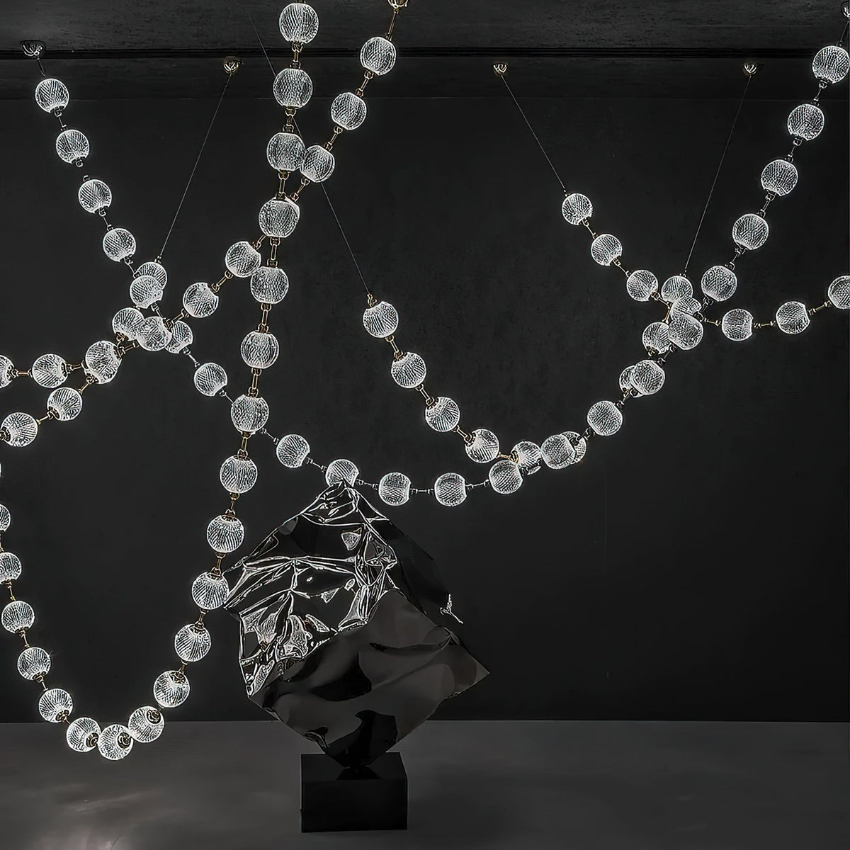 Strand Necklace Chandelier-Chandelier-Jecanoli