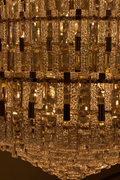 Oversized Multi-layers Honeycomb Luxury Crystal Chandelier in Gold Finish for Big Hallway/Foyer/Entryway-Jecanoli