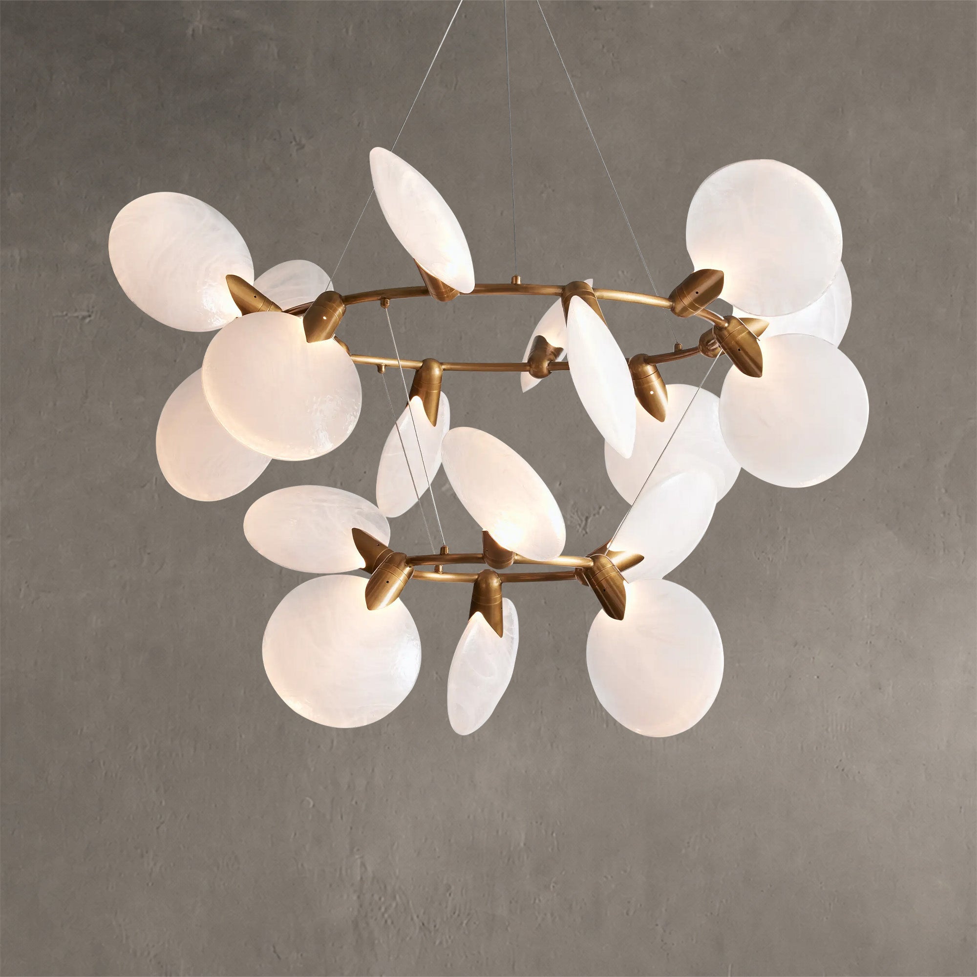 Lyla 2-Tier Round Chandelier