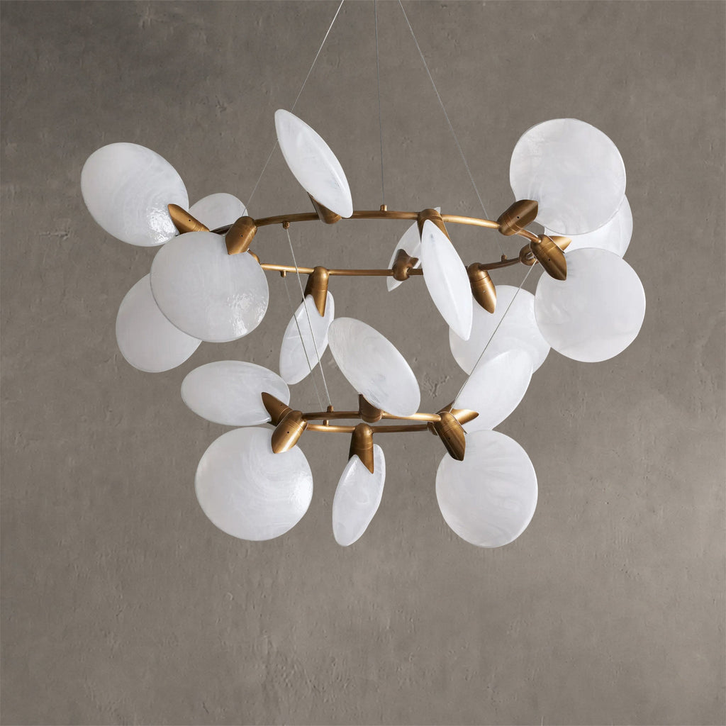 Lyla 2-Tier Round Chandelier