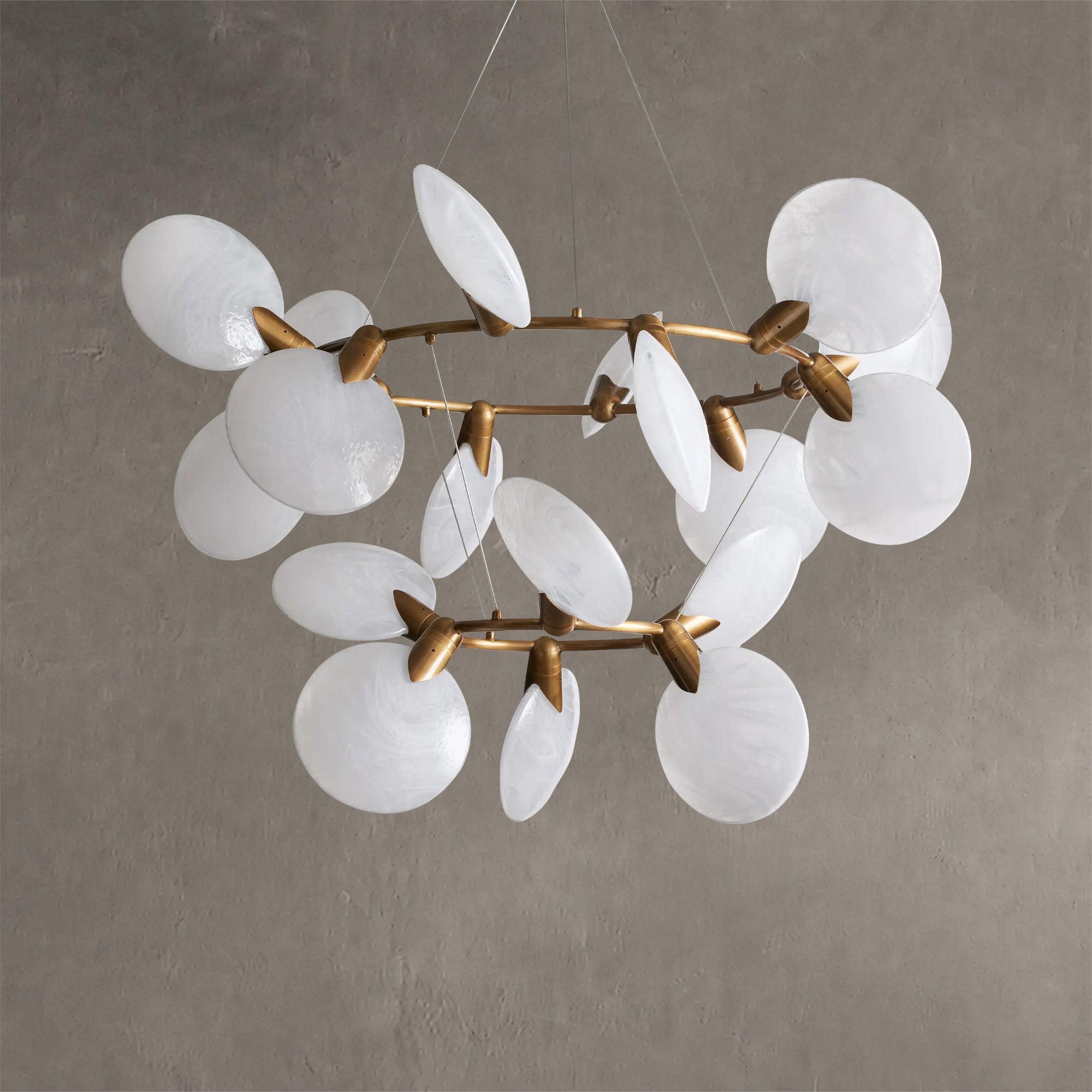 Lyla 2-Tier Round Chandelier