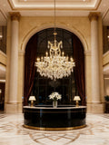 33'' Wide Gold Chandelier 19 Lights Maria Theresa Crystal Chandelier MT01L19G-吊灯-Jecanoli