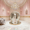 26'' Wide Gold Chandelier Light 9 Lights Maria Theresa Crystal Chandelier MT01L9G-吊灯-Jecanoli