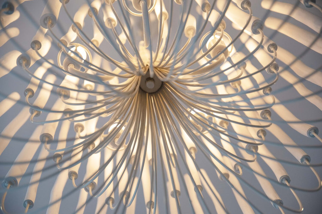 Modern Art Design 5/6-Light Modern Branch Modeling Chandelier in White/Black