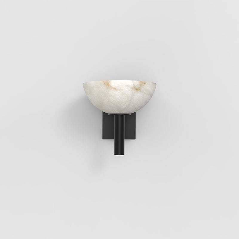 Alabaster Bedside Wall Sconce-Jecanoli