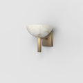 Alabaster Bedside Wall Sconce-Jecanoli