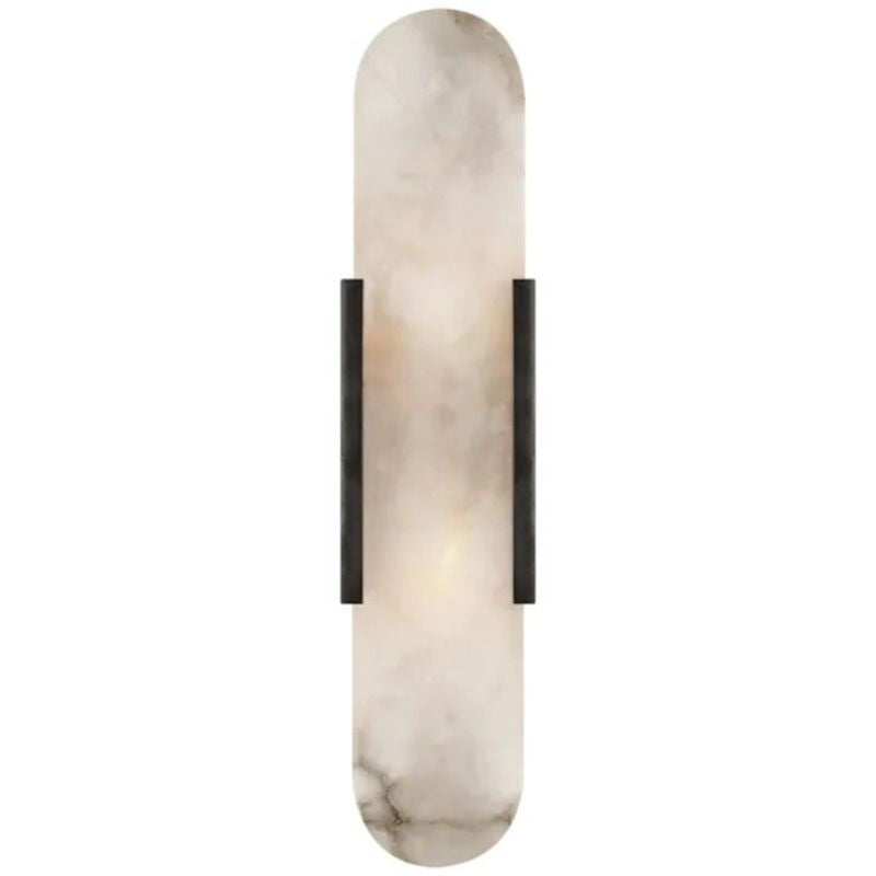 Alabaster Linear Sconce-Wall Sconce-Jecanoli