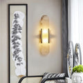 Alabaster Linear Sconce-Wall Sconce-Jecanoli