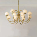 Alabaster Bloom Chandelier-Chandelier-Jecanoli