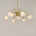 Alabaster Bloom Chandelier-Chandelier-Jecanoli