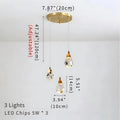 Eve Modern Crystal Chandelier for Staircase-Jecanoli