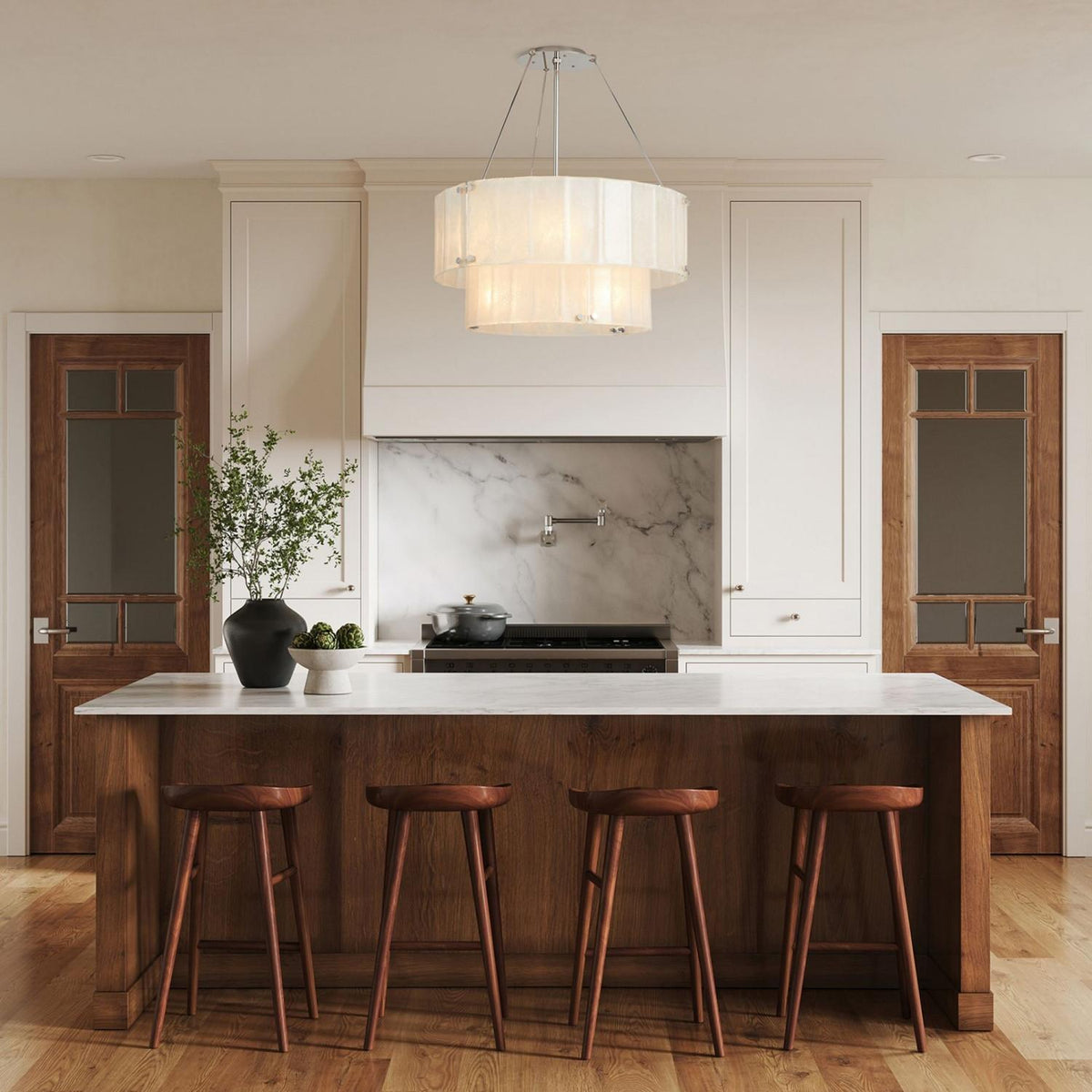 Willamette Double Tier Chandelier-Chandelier-Jecanoli