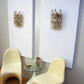 Murano Poliedri Smoked Glass Wall Sconces 9.8