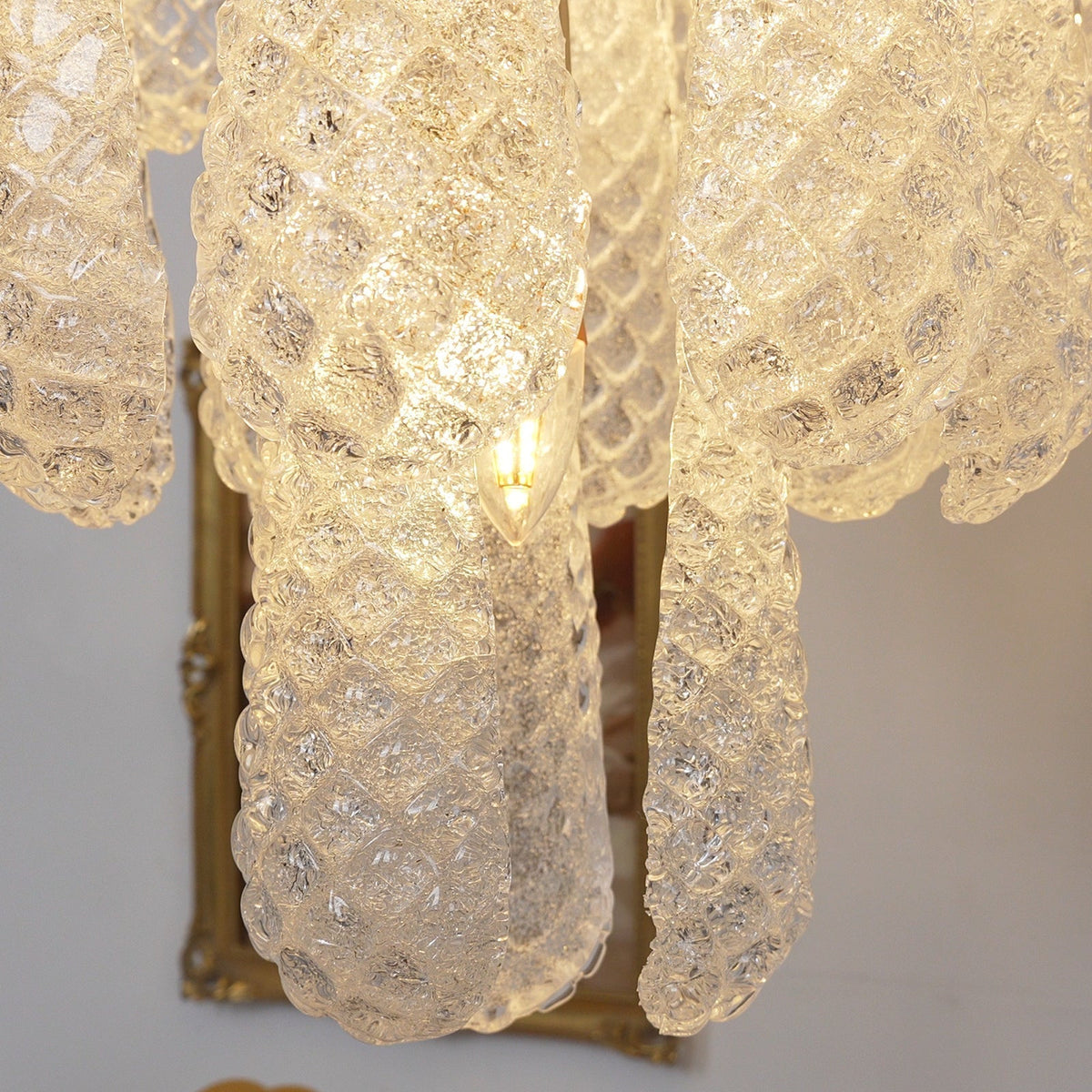 Exquisite Murano Glass Dewdrop Chandelier-Chandelier-Jecanoli