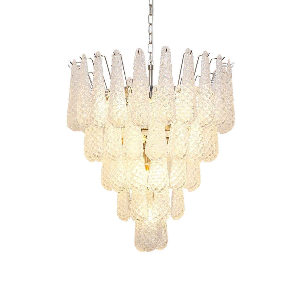 Exquisite Murano Glass Dewdrop Chandelier-Chandelier-Jecanoli